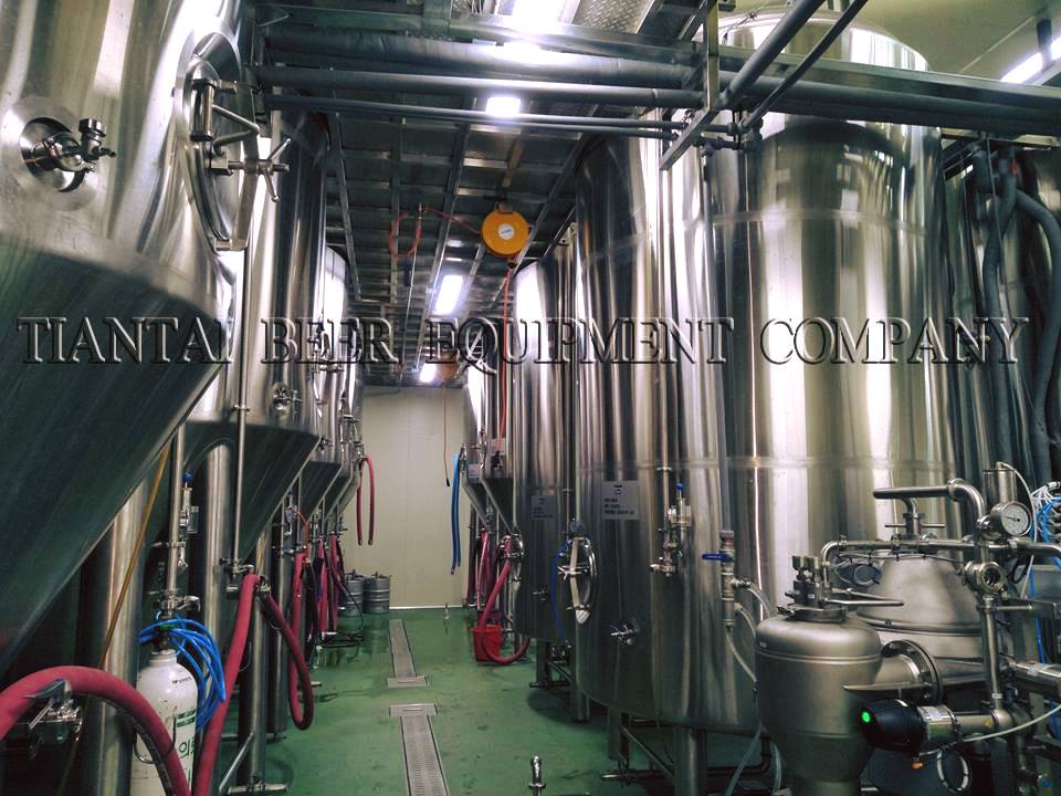 <b>Korea 5000L brewery system installation</b>